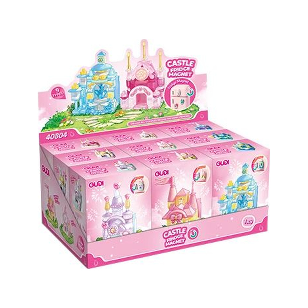 GUDI 40804 Castle Fridge Magnets 9