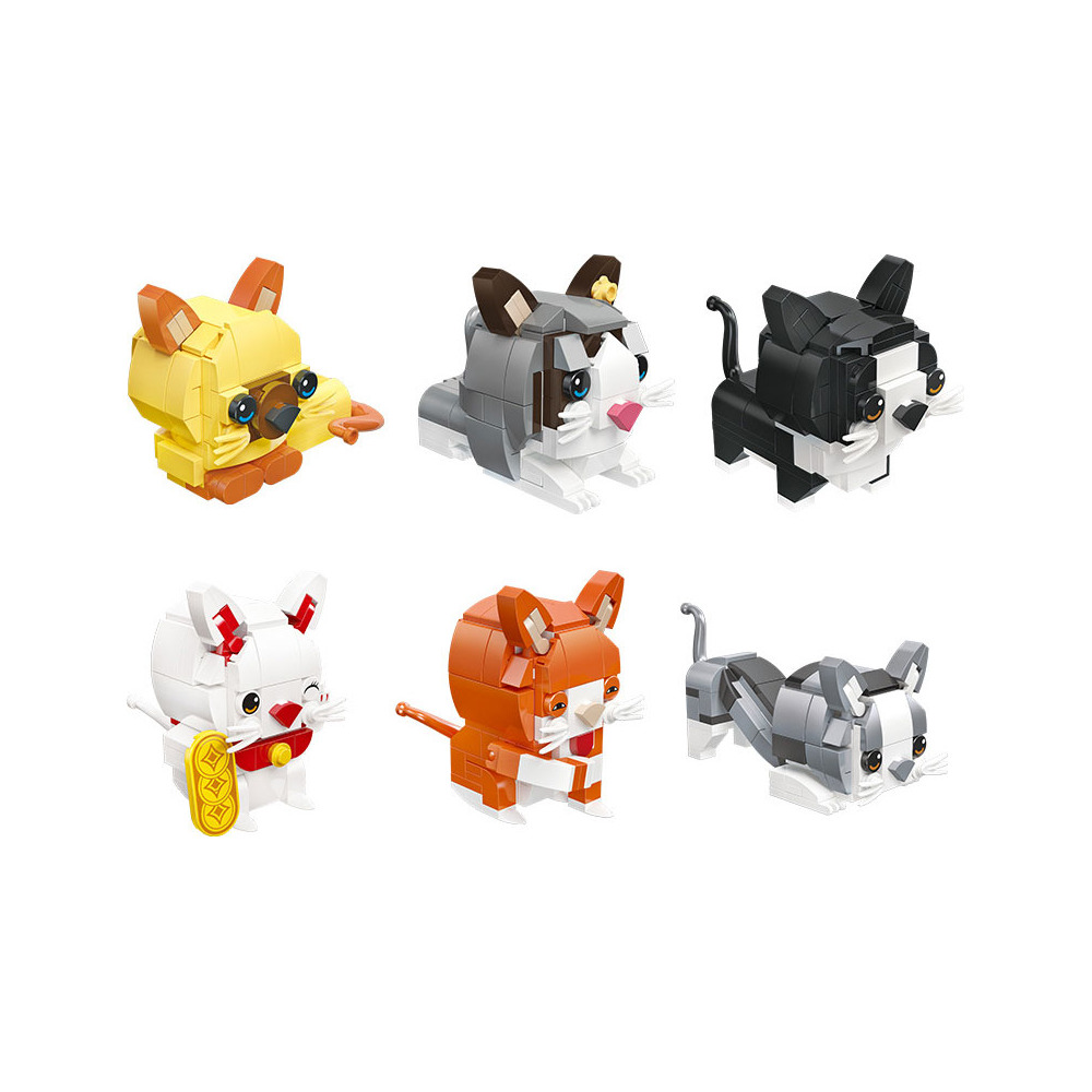 JieStar 58109 Cute Pet Park 12-Style
