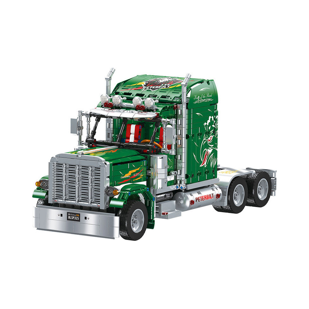 JIESTAR JJ9069 Green Peterbilt 389 Motorisation Kit