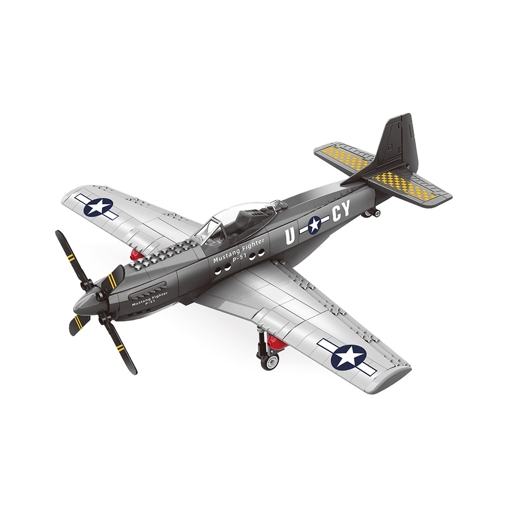 WANGE 4006 P-51 Mustang Fighter