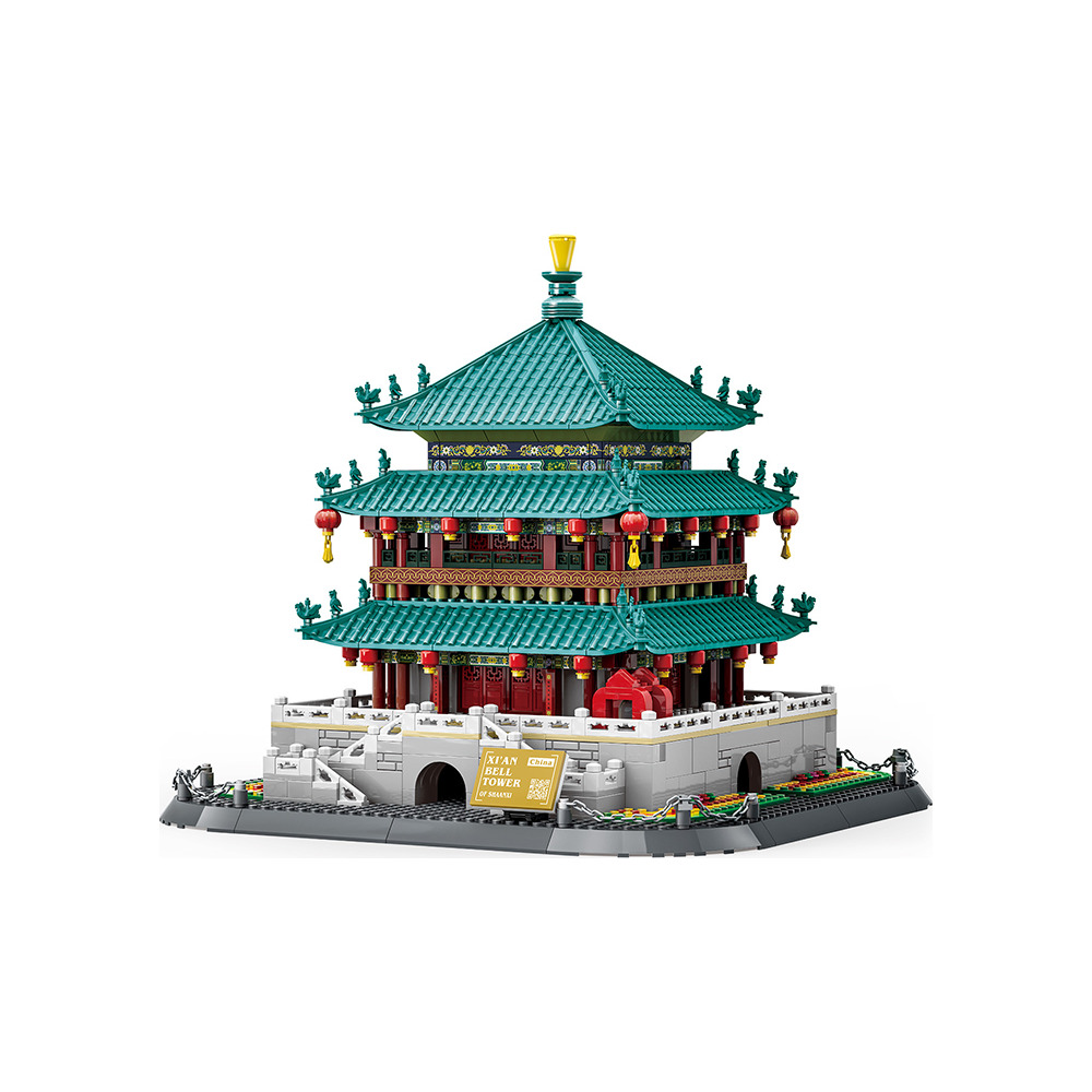 6228 Xi'an Bell Tower-Shaanxi